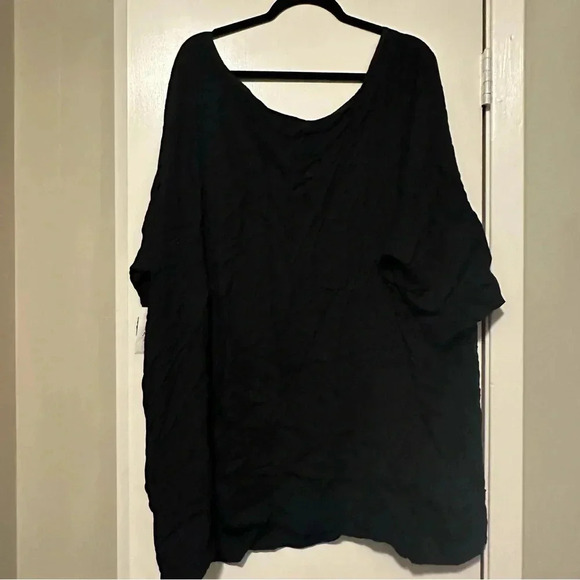 NWT Altar Houseline black blouse size 6X - Picture 4 of 7